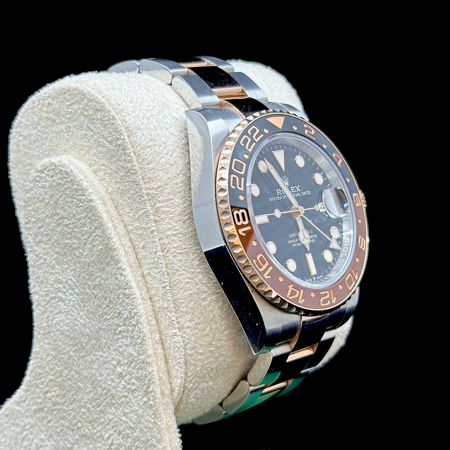 Rolex GMT-Master II Rootbeer Steel & Rose Gold