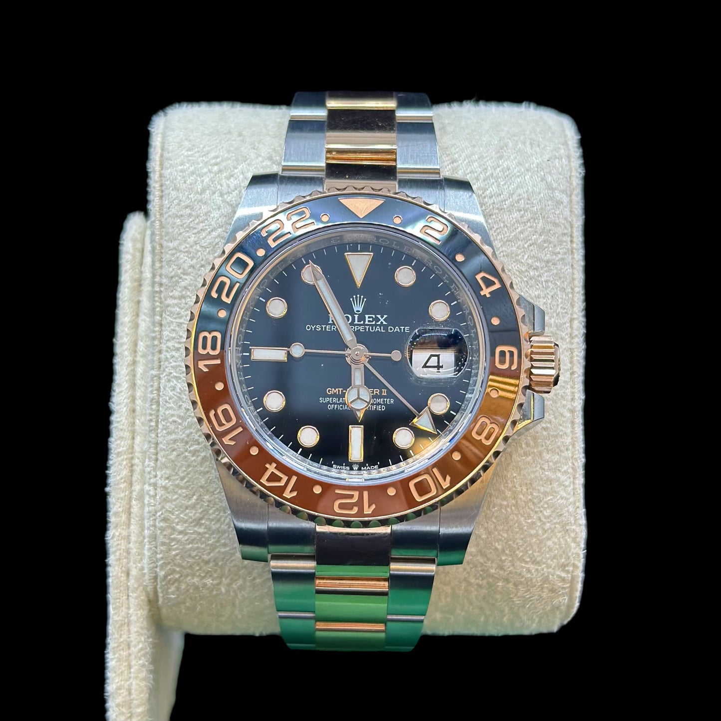 Rolex GMT-Master II Rootbeer Steel & Rose Gold