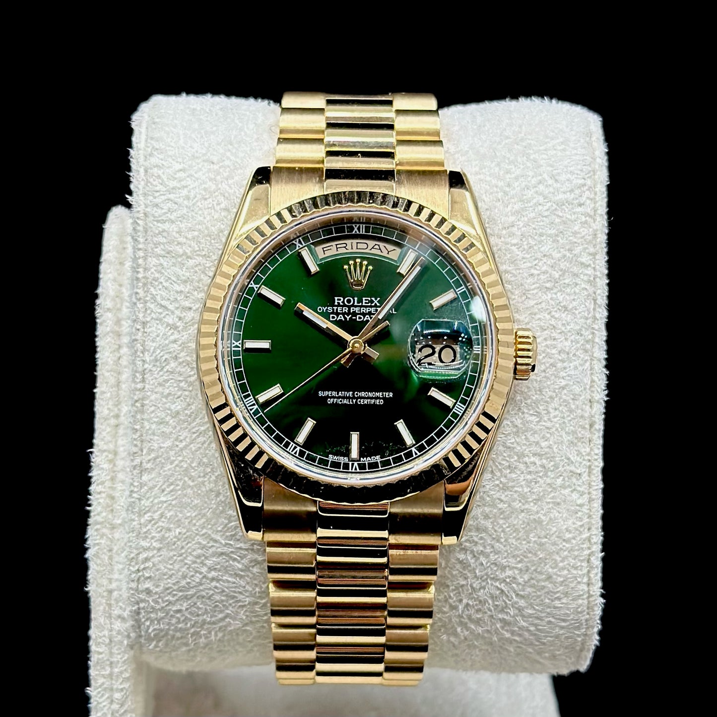 Rolex Day-Date 36 Green Dial