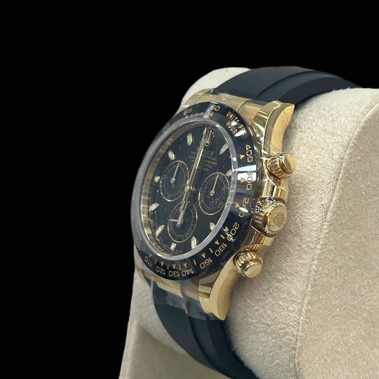 Rolex Daytona Oysterflex Black on Black Dial