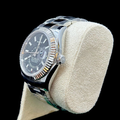 Rolex Sky-Dweller Stainless Steel Black Dial