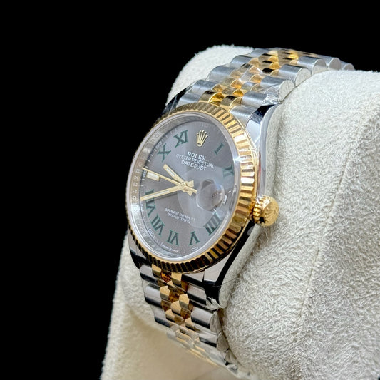 Rolex Datejust Wimbledon 36mm Yellow Gold & Stainless Steel