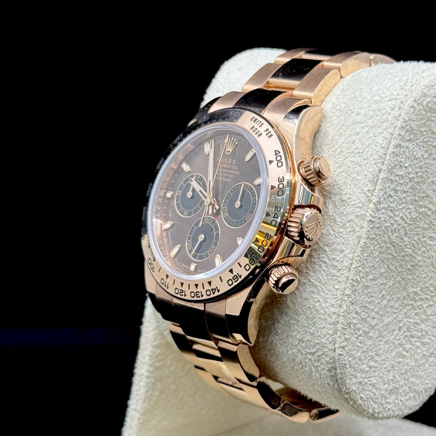 Rolex Daytona Oyster Perpetual "Cosmograph" Rose Gold Chocolate Dial 40mm