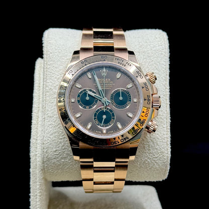 Rolex Daytona Oyster Perpetual "Cosmograph" Rose Gold Chocolate Dial 40mm