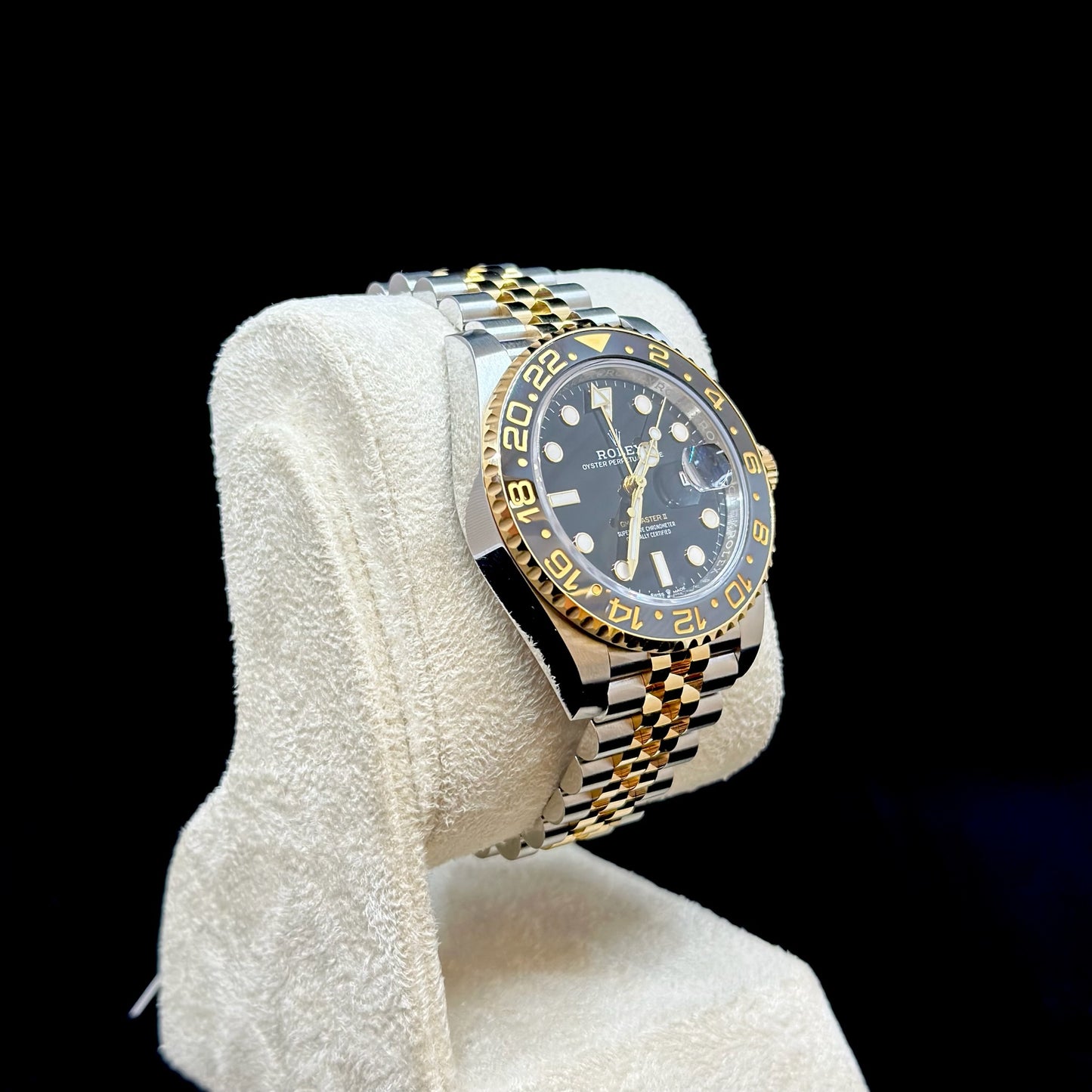 Rolex GMT Master II Two Tone Yellow Gold & Steel