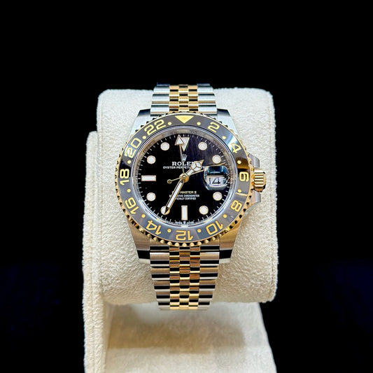 Rolex GMT Master II Two Tone Yellow Gold & Steel