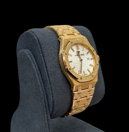 Audemars Piguet Royal Oak Lady Frosted Rose Gold