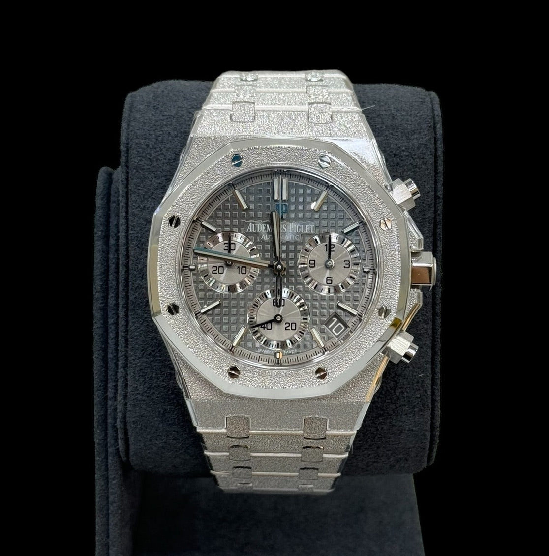 Audemars Piguet Royal Oak Chronograph Frosted White Gold 1 of 200