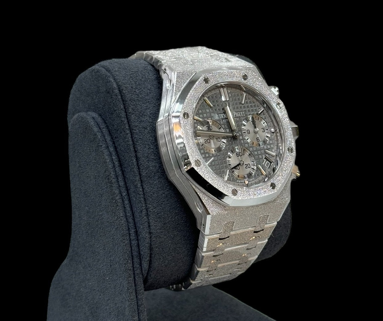 Audemars Piguet Royal Oak Chronograph Frosted White Gold 1 of 200