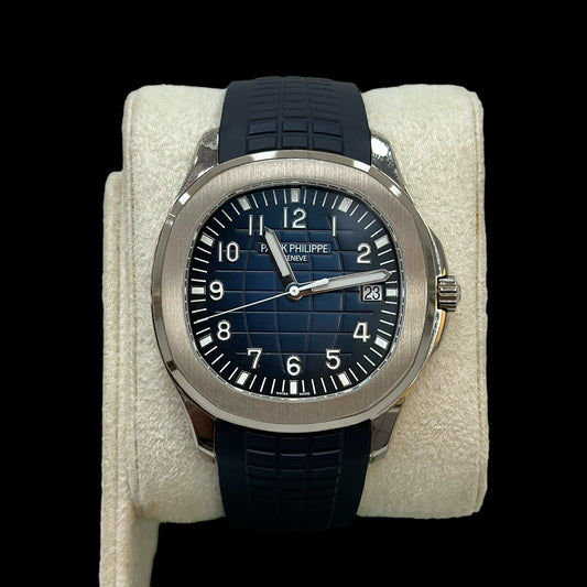 Patek Philippe Aquanaut 5168G Blue Dial