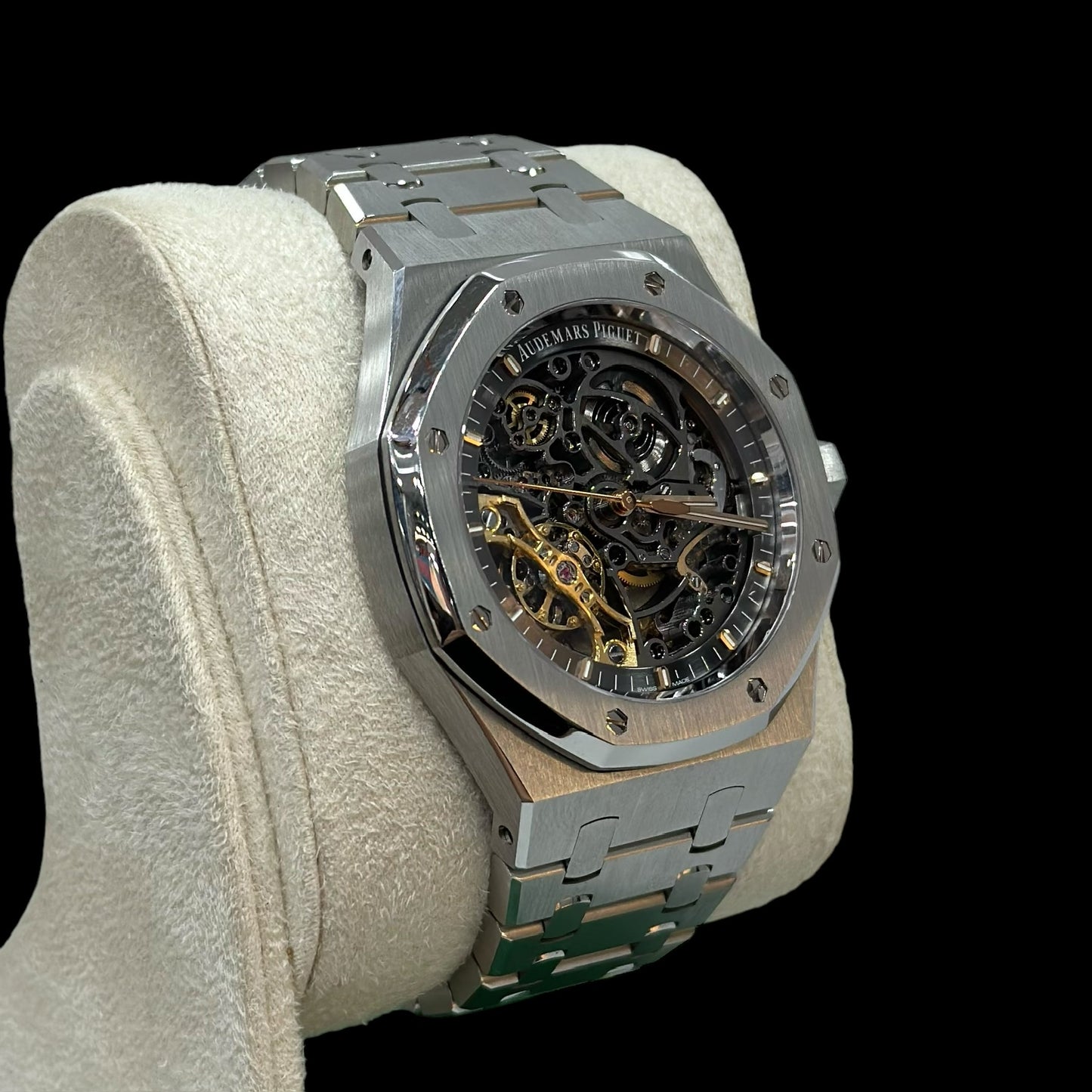 Audemars Piguet Royal Oak Double Balance Wheel Openworked Stainless Steel