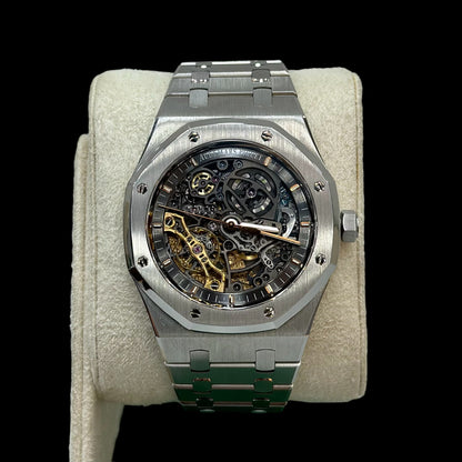 Audemars Piguet Royal Oak Double Balance Wheel Openworked Stainless Steel